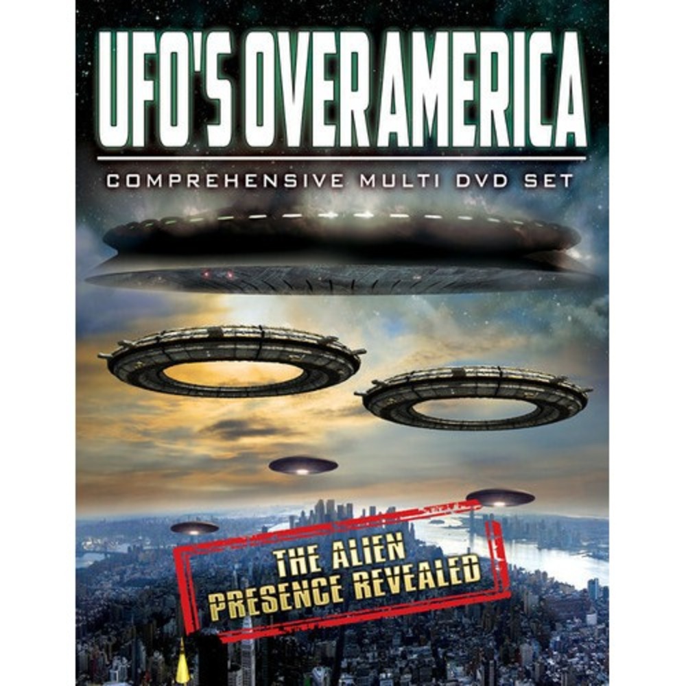 UFOs Over America: The Alien Presence Revealed DVD 2 Disc Set 5 Hours UFO Secret